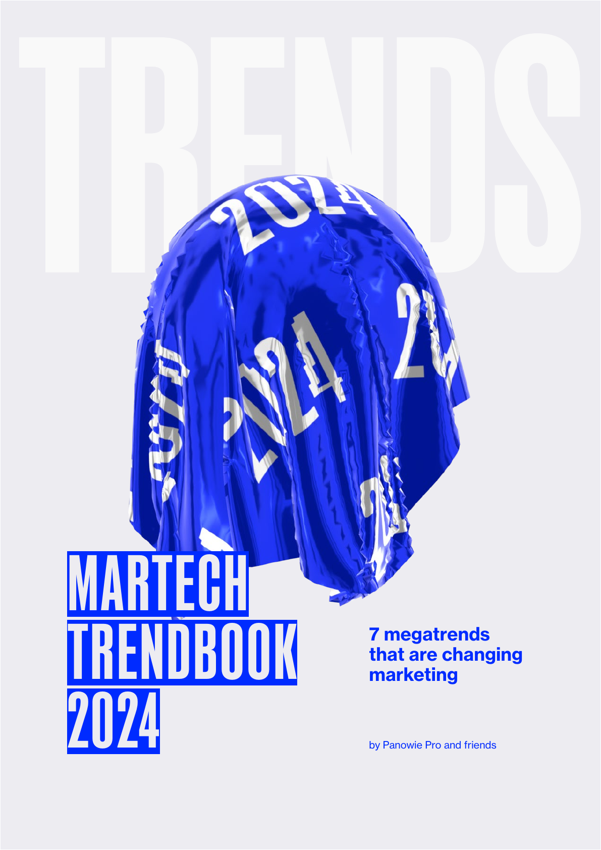 Cover of Martech Trendbook 2024